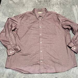 Duluth Trading Shirt Mens 3XL Wrinklefighter Relaxed Fit Long Sleeve 24707